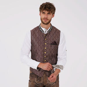 Nouveau meilleur prix de vente hommes Oktoberfest Trachten gilet traditionnel réversible hiver chaud haute qualité gilet sur mesure - Product Image 5