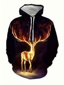 Sudadera con capucha de lana de tamaño 6XL hecha a medida de alta calidad para hombres, logotipo estampado por sublimación de tela gruesa con patrón sólido para invierno - Product Image 4