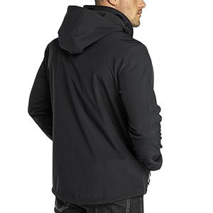 Chaqueta Softshell de Lona a Precio de Fábrica, Logotipo Personalizado, Ropa de Trabajo, Nuevo MOQ Bajo, Resistente al Viento, Transpirable, de Alta Calidad - Product Image 5