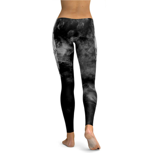 Leggings de Cintura Media para Mujer, Diseño OEM de Última Moda, Color Sólido, Alta Calidad, Transpirables, Antibacterianos y Ecológicos para Yoga - Product Image 6