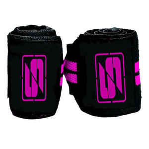 Muñequera elástica para entrenamiento de gimnasio personalizable, muñequera antideslizante para levantamiento de pesas, muñequeras con logotipo y Color personalizados - Product Image 5