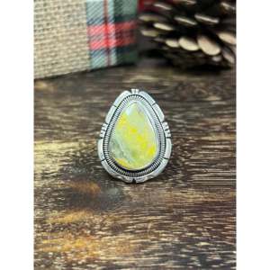 Bague Wydell pour homme en agate et argent sterling, taille 7.75, sertissage clos avec design invisible pour un usage quotidien - Product Image 1