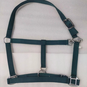 Vente en gros Nylon Horse Halter avec Fish Snap Iron Chrome Plated Hardware Toutes les couleurs Tailles disponibles pour les amateurs d'équitation - Product Image 1