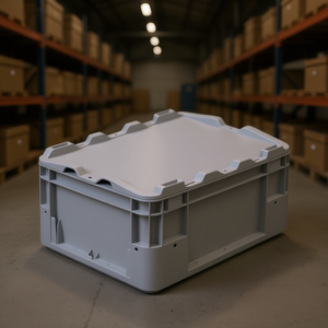 Burkle GmbH Ergonomic Lid for Storage/Stacking Containers with Easy Operation - Product Image 3