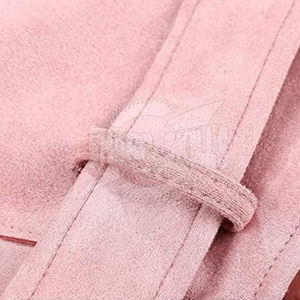 Women's Fashionable Winter Jacket Genuine Leather Stand Collar with <b>Zipper</b> Breathable Knitted for Adults on Sale - Product Image 5