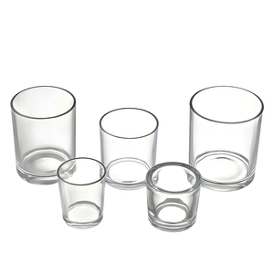 Hàng bán chạy: Lọ thủy tinh đựng nến rỗng 7oz, 10oz, 14oz, dày, có nắp tre, dùng để làm nến - Product Image 4