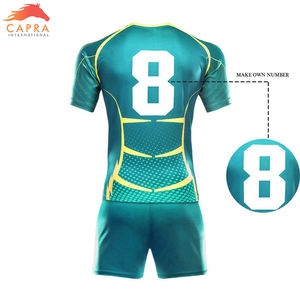 ชุดเครื่องแบบรักบี้สำหรับผู้ใหญ่ชุดเล่นกีฬารักบี้ผลิตตามสั่ง - Product Image 3