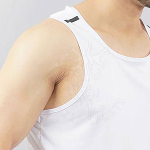 Camiseta sin mangas para hombre precio barato superventas en línea diseño personalizado y tamaño Fitness uso camiseta sin mangas para hombre - Product Image 4