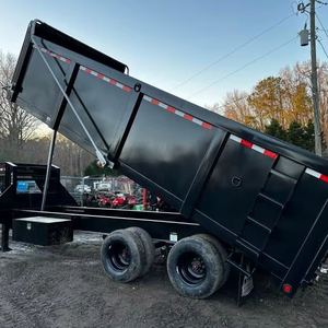 Petites remorques agricoles utilitaires de haute qualité d'une capacité de 1 à 10 tonnes remorque montée sur tracteur à essieu unique à vendre - Product Image 1