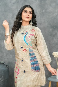 ชุดผ้าไหมผูกเชือกดีไซน์สวยชุดผ้าไหมผูกเชือกสำหรับสาวๆใส่สบายสไตล์อินเดียปาร์ตี้ปากีสถานขายส่ง - Product Image 3