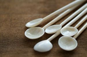 เครื่องใช้บนโต๊ะอาหารสไตล์สัตว์ไม่เหมือนใครช้อนเขาวัวควายขัดมันดีไซน์ไม่เหมือนใครสำหรับตกแต่งโต๊ะในร้านอาหาร - Product Image 2