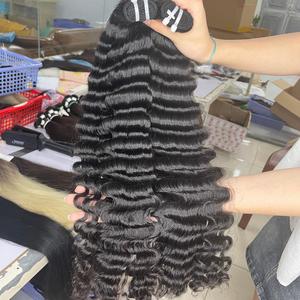 ช่อผมดิบจากเวียดนามวิกผมคนจากร้าน2024ลูกไม้สวิสฐานสั้นของผู้หญิง - Product Image 2