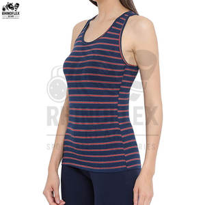 เสื้อกล้ามผู้หญิงระบายอากาศได้ดีแห้งเร็วไม่มีแขนเสื้อสไตล์สตรีทแบบลำลอง - Product Image 4