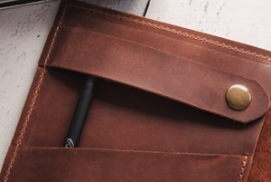 El mejor archivo personalizado, carpetas de archivos personalizadas, Cartera de oficina, organizador de documentos A4, carpeta de presentación de cuero - Product Image 6