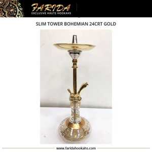 Cachimbas de estilo lujoso de latón delgado de calidad superior con técnicas de laca - Product Image 6