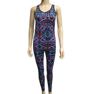 LOGO personnalisé taille haute impression numérique 3D tissu doux Premium legging yoga entraînement collants cravate pats - Product Image 1