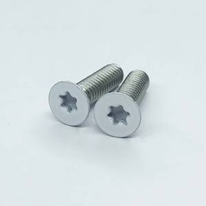 Vis à tête plate Torx avec dessous dentelé Vis à tête plate en acier inoxydable Vis à tête plate de type Torx - Product Image 4