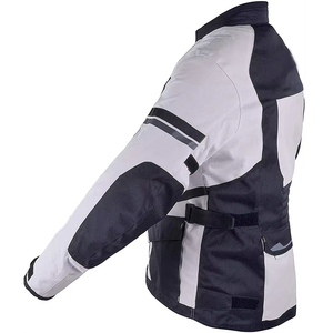 Veste textile Cordura personnalisée de protection pour l'hiver pour motocyclette Tissu polyester/nylon respirant Manches longues Logo et design personnalisés - Product Image 4