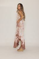 Robe longue tie-dye à motif uni, design élégant, marque privée OEM, en vente par des exportateurs indiens