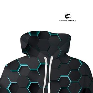 Prix usine respirant hommes sweats à capuche coton mélangé pull Offre Spéciale nouveauté streetwear tenue décontracté de qualité supérieure - Product Image 5