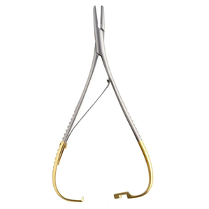 Instrumentos quirúrgicos de ortodoncia de alta calidad de 17cm, alicates dentales Mathieu y soporte de aguja con fuente de alimentación Manual de Punta TC - Product Image 1
