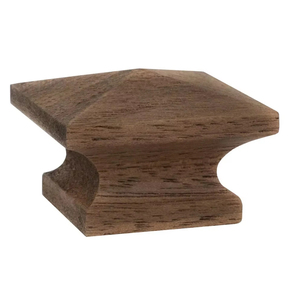 Boutons design modernes en bois massif rond en bois armoires de cuisine poignée en bois boutons en bois - Product Image 1