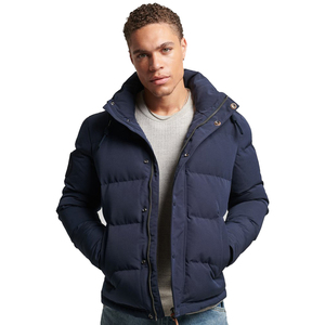 Nouvelle arrivée Veste matelassée en duvet Veste matelassée d'hiver personnalisée Veste matelassée chaude en gros Veste matelassée grande taille pour homme - Product Image 1