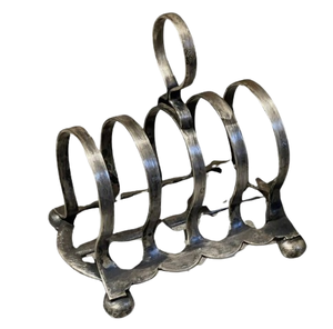 Estante para tostadas de Metal brillante plateado, encimera de cocina hecha a mano, soporte para tostadas de comedor, herramientas de cocina - Product Image 5