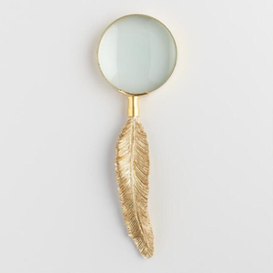 Loupe classique en laiton et bois pour une décoration de bureau élégante, parfaite pour la lecture et les loisirs, disponible au prix de gros. - Product Image 2