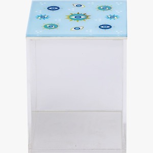 Boîte à fruits secs et sucrés en acrylique avec couvercle en nacre, taille personnalisée, élégante, cadeau de Ramadan Moubarak et de l'Aïd pour la décoration de la maison, bord artisanal - Product Image 5