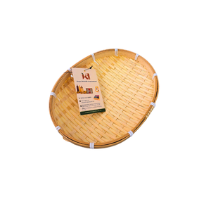 High Quality Eco-Friendly Bamboo <b>Woven</b> <b>Basket</b> Storage Solution for Home and Kitchen - Product Image 3