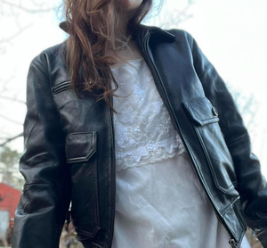 Fashion <b>Leather</b> <b>Jacket</b> Women Ladies <b>Genuine</b> Sheepskin Breathable <b>Leather</b> <b>Jacket</b> Women's <b>genuine</b> <b>leather</b> <b>jacket</b> - Product Image 3