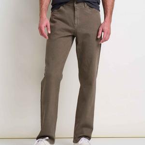 Pantalones Casuales de Algodón Orgánico para Hombre, Corte Recto, Ligeros, con Bolsillos, Lavado de Color, Tejido Ecológico y Sostenible - Product Image 3