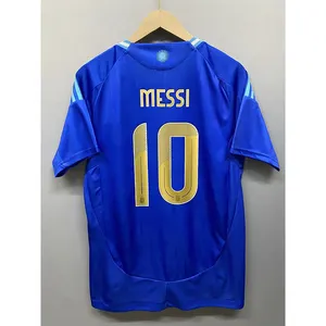 blue camisetas futbol argentina messi shirt from argentina t-shirt 2024 new argentina soccer jersey