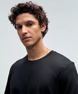 Camisetas de hombre en blanco de algodón 100% de alta calidad, camiseta informal lisa de peso pesado, camiseta personalizada con estampado para hombre - Product Image 3