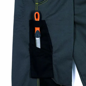 Hi-viz Poly Cotton Safety Overall Venta al por mayor Overol Ropa de trabajo industrial Overoles DE TRABAJO resistentes al aceite Overoles DE TRABAJO - Product Image 4