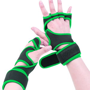 Gants croisés d'entraînement de musculation de service d'OEM Produit le plus populaire Poignées de main de gymnastique de forme physique - Product Image 1