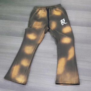 New Hot Street Wear Bolsillos Casual Fit Pantalones 100% Algodón Lavado con ácido Pantalones de chándal de algodón Hombres Joggers Custom Low Moq - Product Image 6