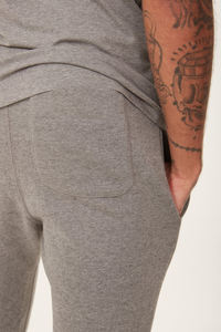 Marque privée vierge Survêtement homme Survêtement uni Survêtement personnalisé avec logo Tenues d'été 2 pièces Ensemble pour homme - Product Image 4