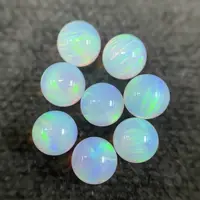 Collana opale lab creato opale di pietre preziose da abbinare al diamante coltivato in laboratorio