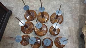 Ensemble de blocs en bois de fauconnerie portable en gros plaque supérieure de 6 pouces avec bloc de trois pièces d'origine en astroturf - Product Image 5