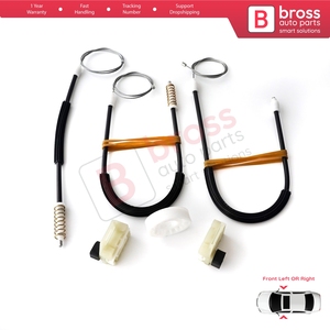 Juego de Reparación de Elevalunas Delantero BWR5389 para Leon MK1 1M1 1999-2006 Toledo MK2 1M2 1998-2004 4/5 Puertas 1M0837461A 1M0837462 - Product Image 3