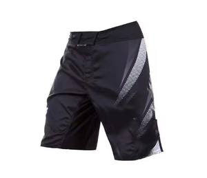 Pantalones Cortos de Boxeo MMA Sublimados Personalizados de Alta Calidad 2024, Ropa Deportiva de Spandex de Color Sólido, Elástica, de Secado Rápido y Transpirable - Product Image 3