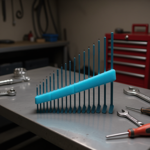 Hazet 2-Component Soft Foam Insert for 163-98/17 <b>Tool</b> <b>Boxes</b> - Product Image 3