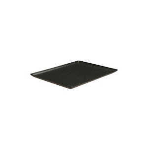 Plato de Desayuno Minimalista de Cerámica Seasons, Negro, 27x21cm, 04ALM001583 - Product Image 2