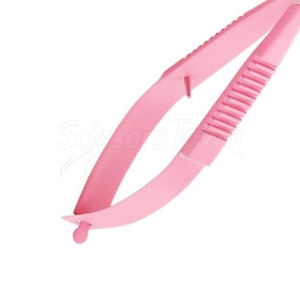 Ciseaux de ressort de sourcil d'acier inoxydable de salon professionnel pour le soin de sourcil de précision et l'outil de toilettage de cheveux fins - Product Image 5