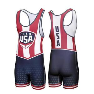 Singlet de lutte pour hommes, équipement de lutte américain, collants de sport, vêtements de gym, singlet de lutte pour hommes - Product Image 3