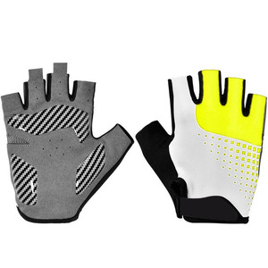 Gants sans doigts antidérapants, élégants, légères, souples, extensibles, simples, tricotée, pour le sport - Product Image 3