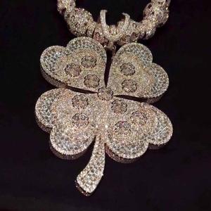 Nueva llegada de calidad superior Hiphop plata CZ calavera colgante Bling joyería rapero calavera colgante para Mujeres Hombres directo de la India - Product Image 2