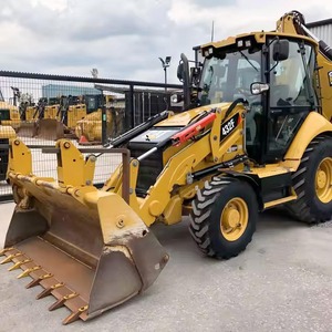 Chargeuse-pelleteuse Caterpillar Cat 420F d'occasion, 4x4, 4x2, 4WD, avec godet 4-en-1, chargeuse-pelleteuse 420F - Product Image 1